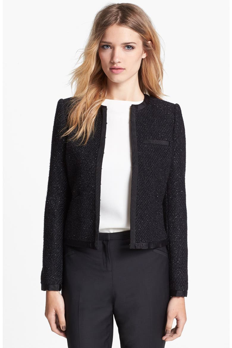 Jacket, Main, color, BLACK