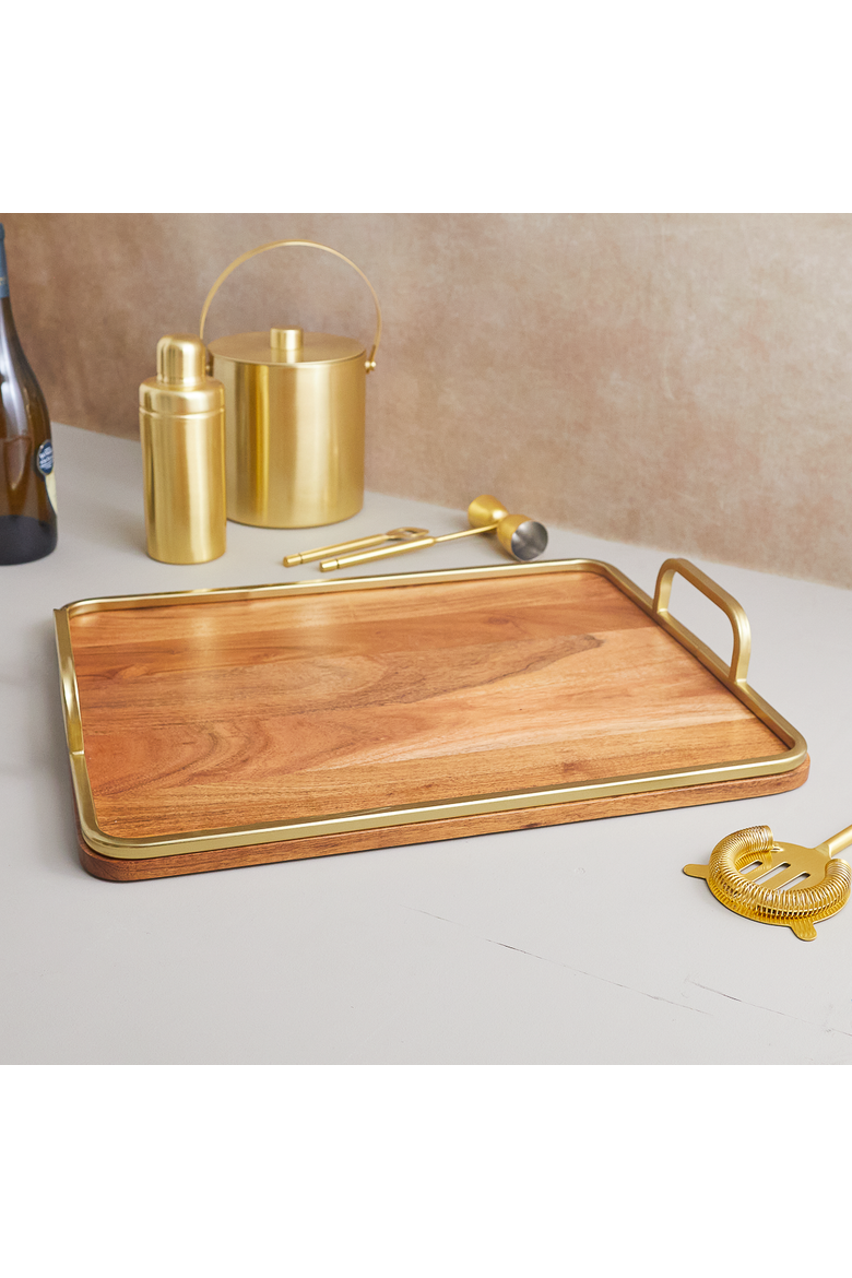 Mariposa Tray - Set of 2, Alternate, color, Natural