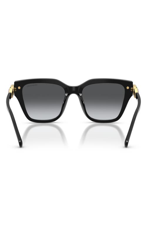 Swarovski Womens Sk6041 Irregular Acetate Sunglasses Black In Black