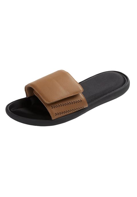 Memory Foam Slide Sandal (Wide Widths Available)