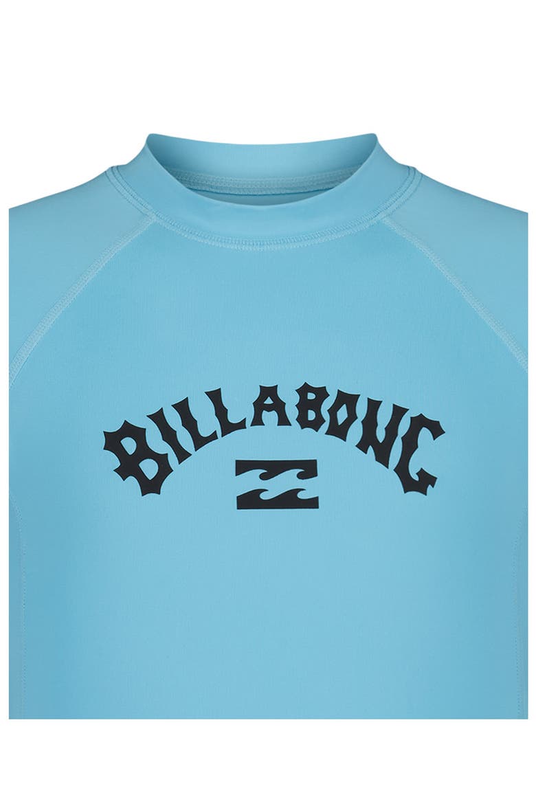 Kids' Arch Long Sleeve Rashguard, Alternate, color, BLUE SHADOW