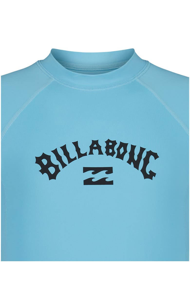 Billabong Kids' Arch Long Sleeve Rashguard, Alternate, color, Blue Shadow