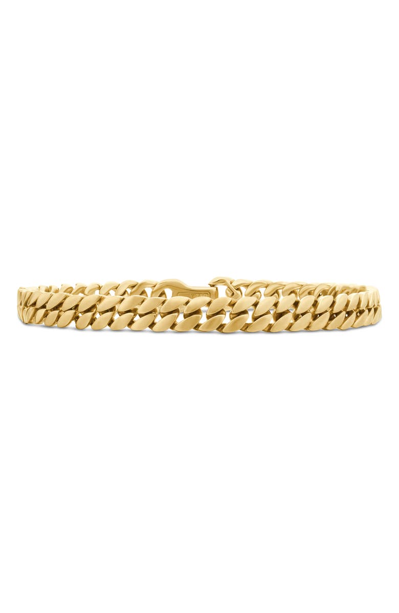 David Yurman Men's Curb Chain Bracelet in 18K Yellow Gold, Main, color, 18K Yellow Gold