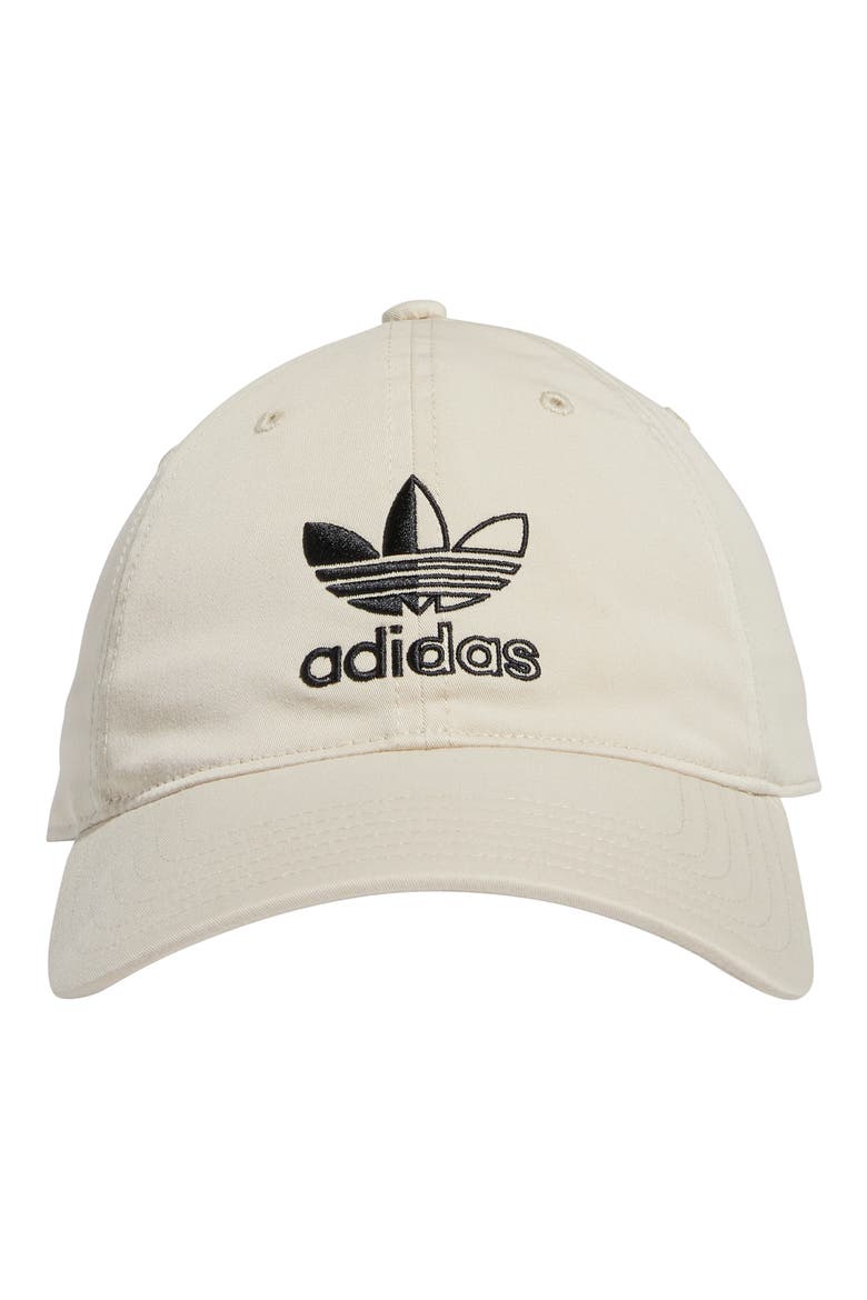 adidas Original Relaxed Split Baseball Cap, Alternate, color, ALUMINA