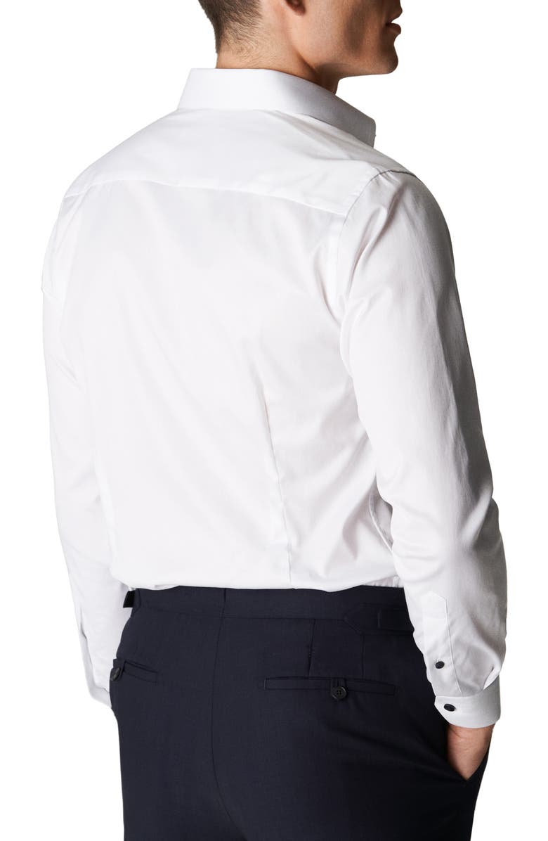Eton Contemporary Fit Twill Dress Shirt, Alternate, color,