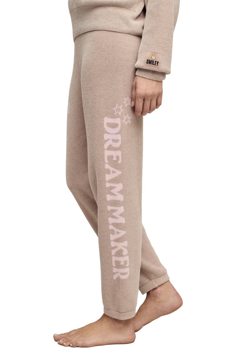 Barefoot Dreams<sup>®</sup> CozyChic Ultra Lite<sup>®</sup> Smiley Sun Chaser Joggers, Alternate, color, Willow Multi