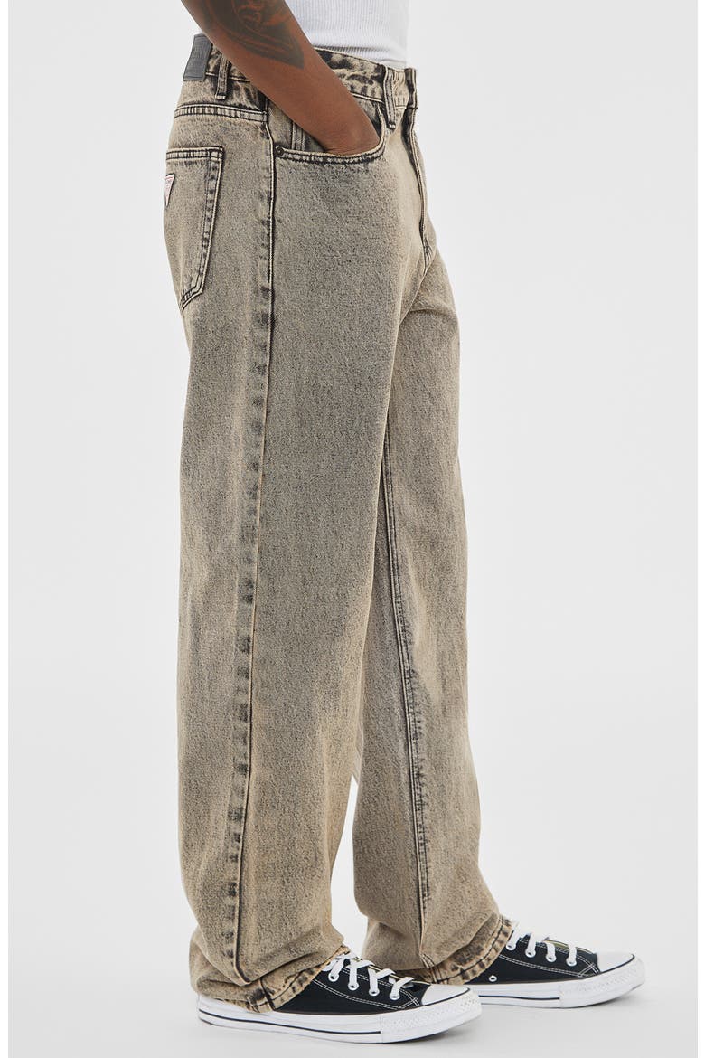 Go Baggy Straight Leg Jeans, Alternate, color, GREY
