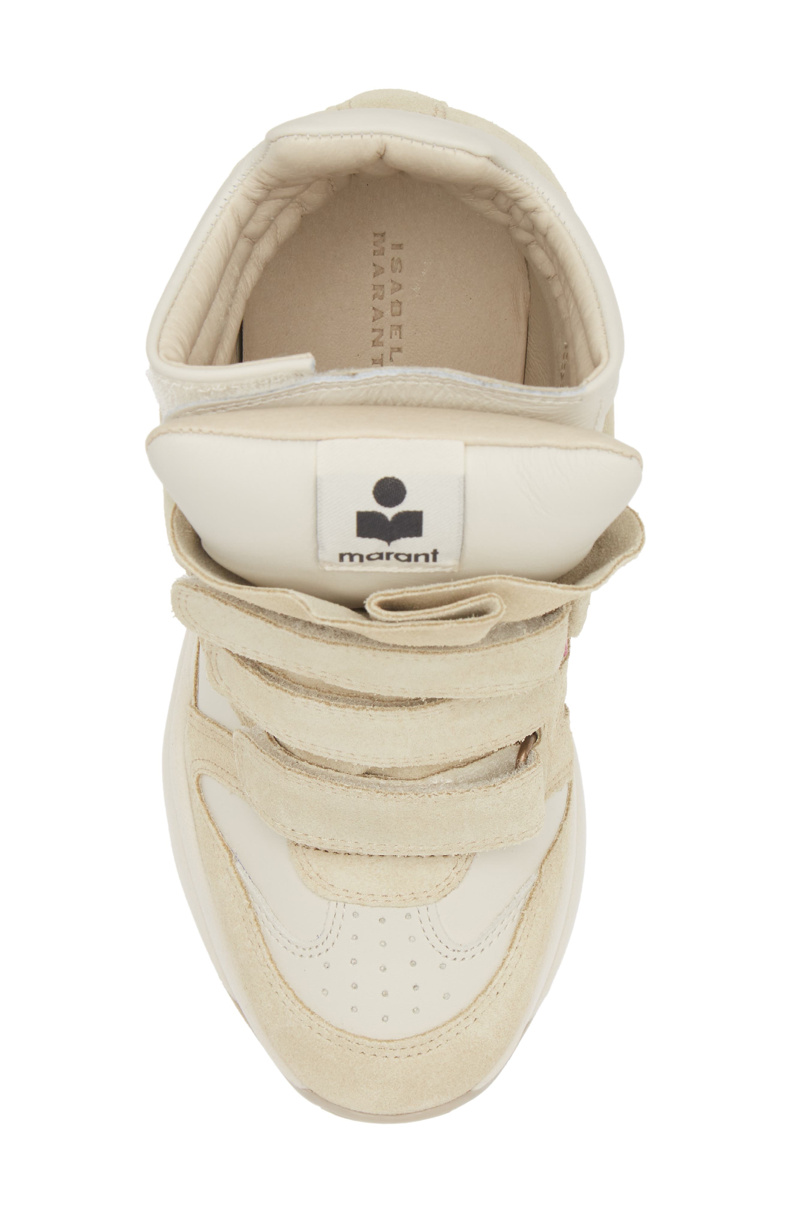 Isabel Marant Balskee Hidden Wedge High Top Sneaker, Alternate, color, 