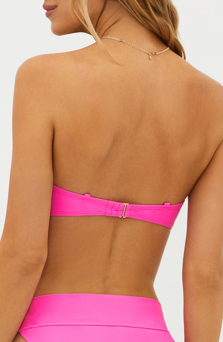 Beach Riot Kai Embroidered Underwire Bikini Top, Alternate, color, 