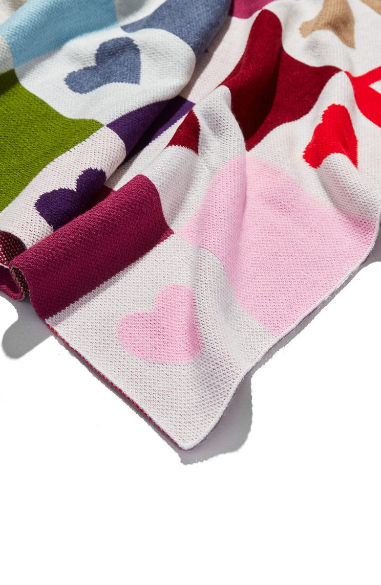 BaubleBar Kids' Takes A Village Letter Blanket, Alternate, color,