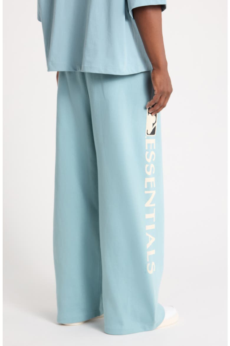 x MLB Cotton Blend Fleece Lounge Sweatpants, Alternate, color, STONE BLUE