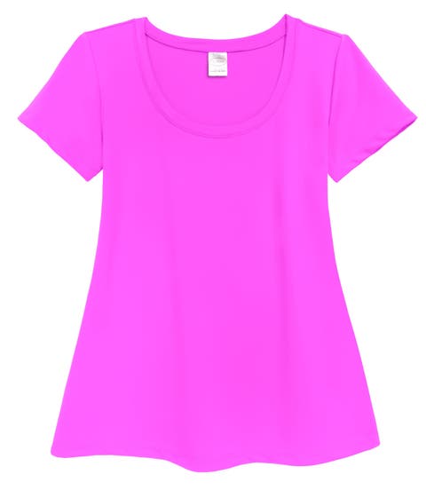 Women's UPF 50+ Short Sleeve Flowy Swim Rashguard