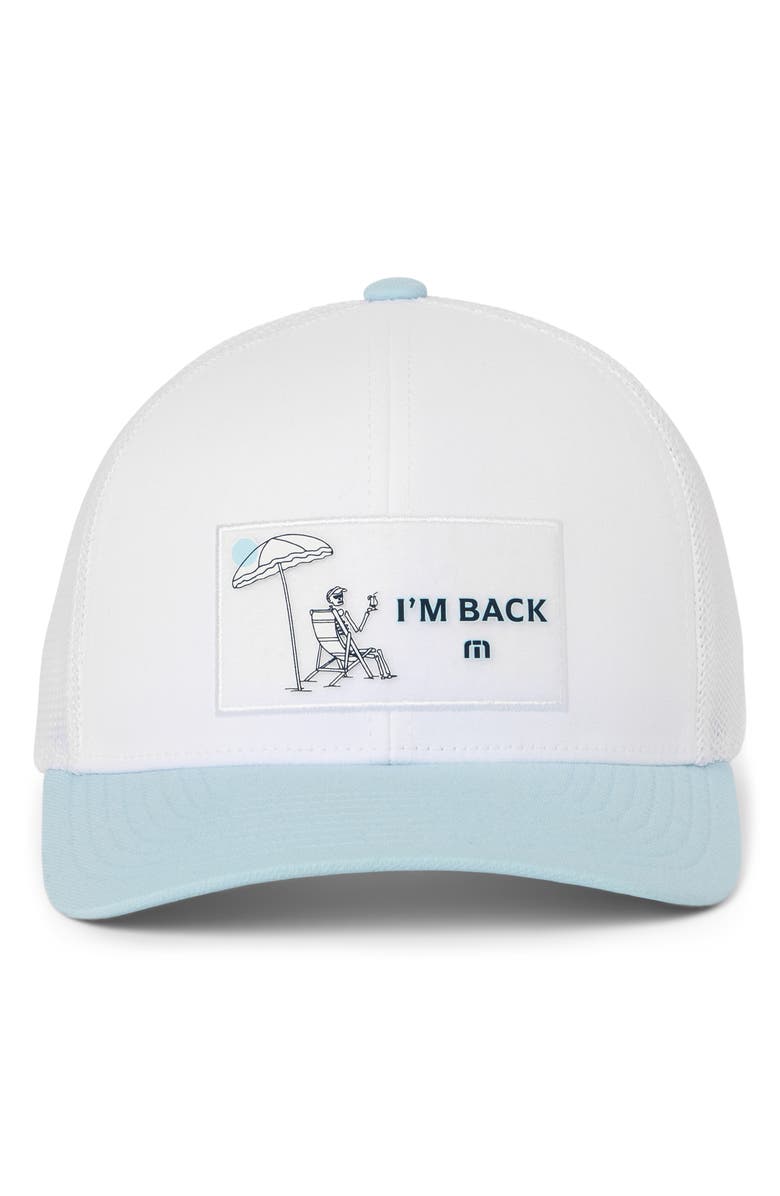 TravisMathew Full Send Snapback Baseball Cap, Alternate, color,