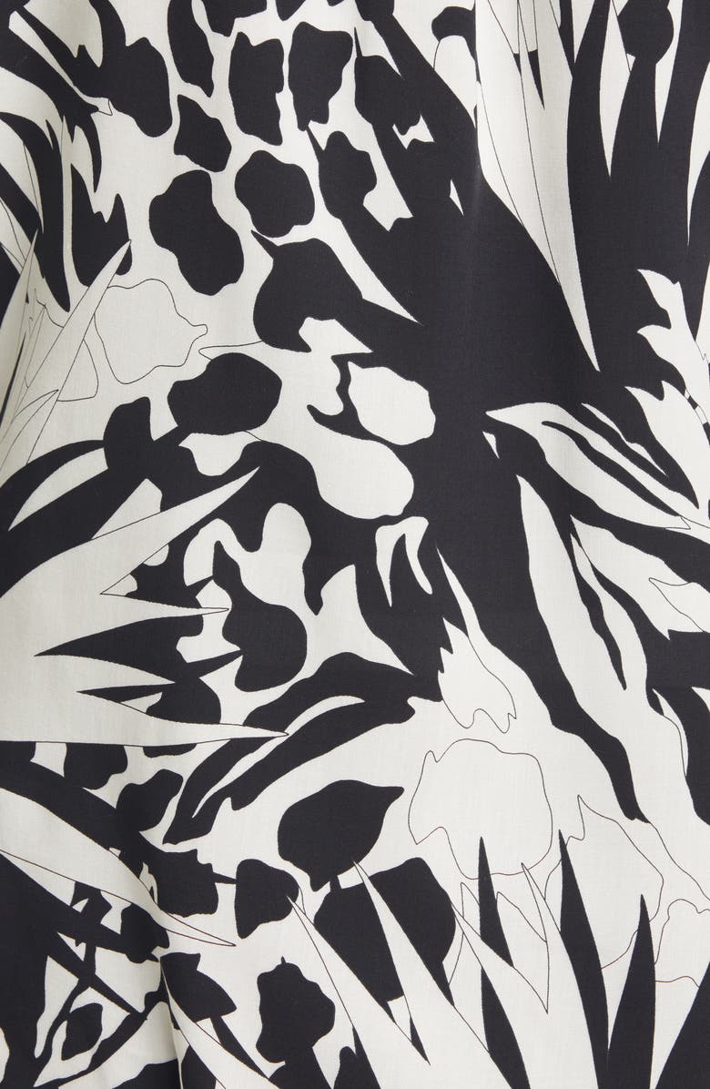 Saint Laurent Jungle Print Button-Up Shirt, Alternate, color, 