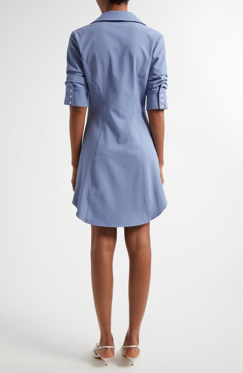 Elina Gathered Shirtdress