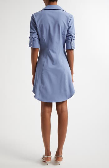 Elina Gathered Shirtdress