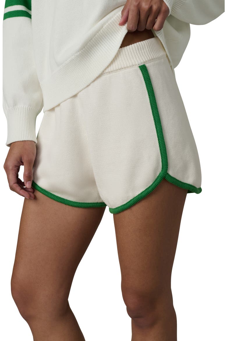 The Romie Sweater Shorts, Alternate, color, ECRU