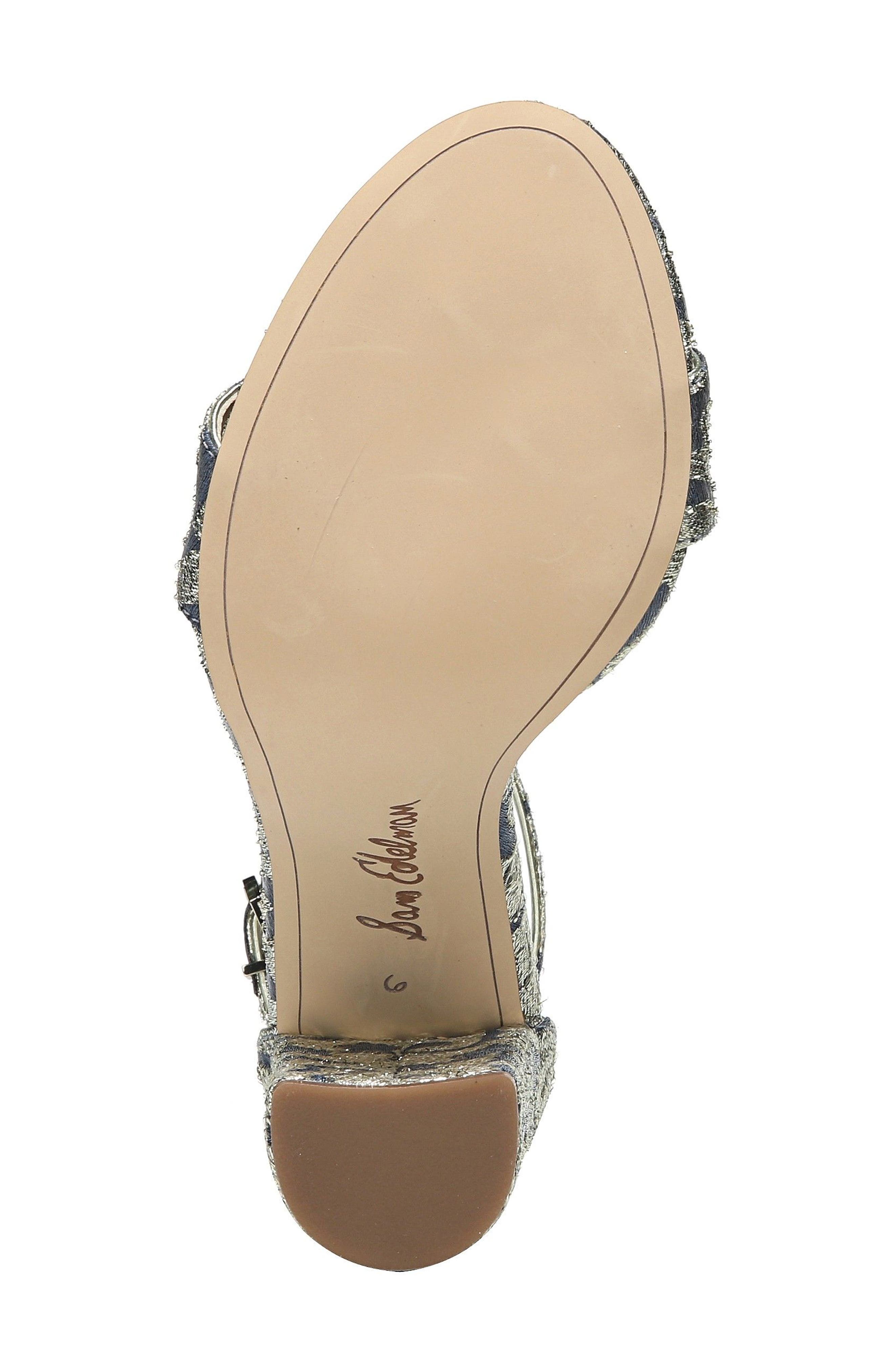 Sam Edelman Yaro Ankle Strap Sandal, Alternate, color, 