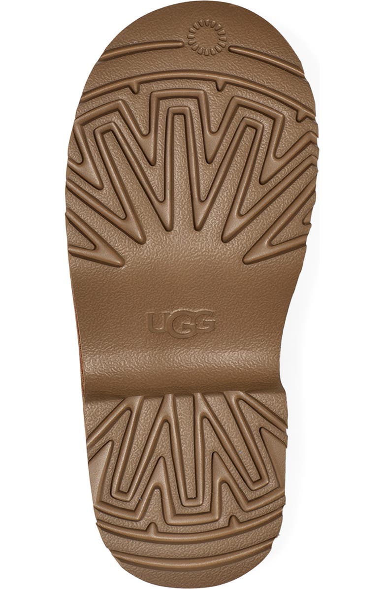 UGG<sup>®</sup> Kids' Classic Ultra Mini New Heights Platform Boot, Alternate, color, Chestnut