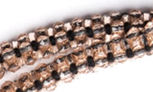 Deepa Gurnani Bethany Beaded Necklace In Black