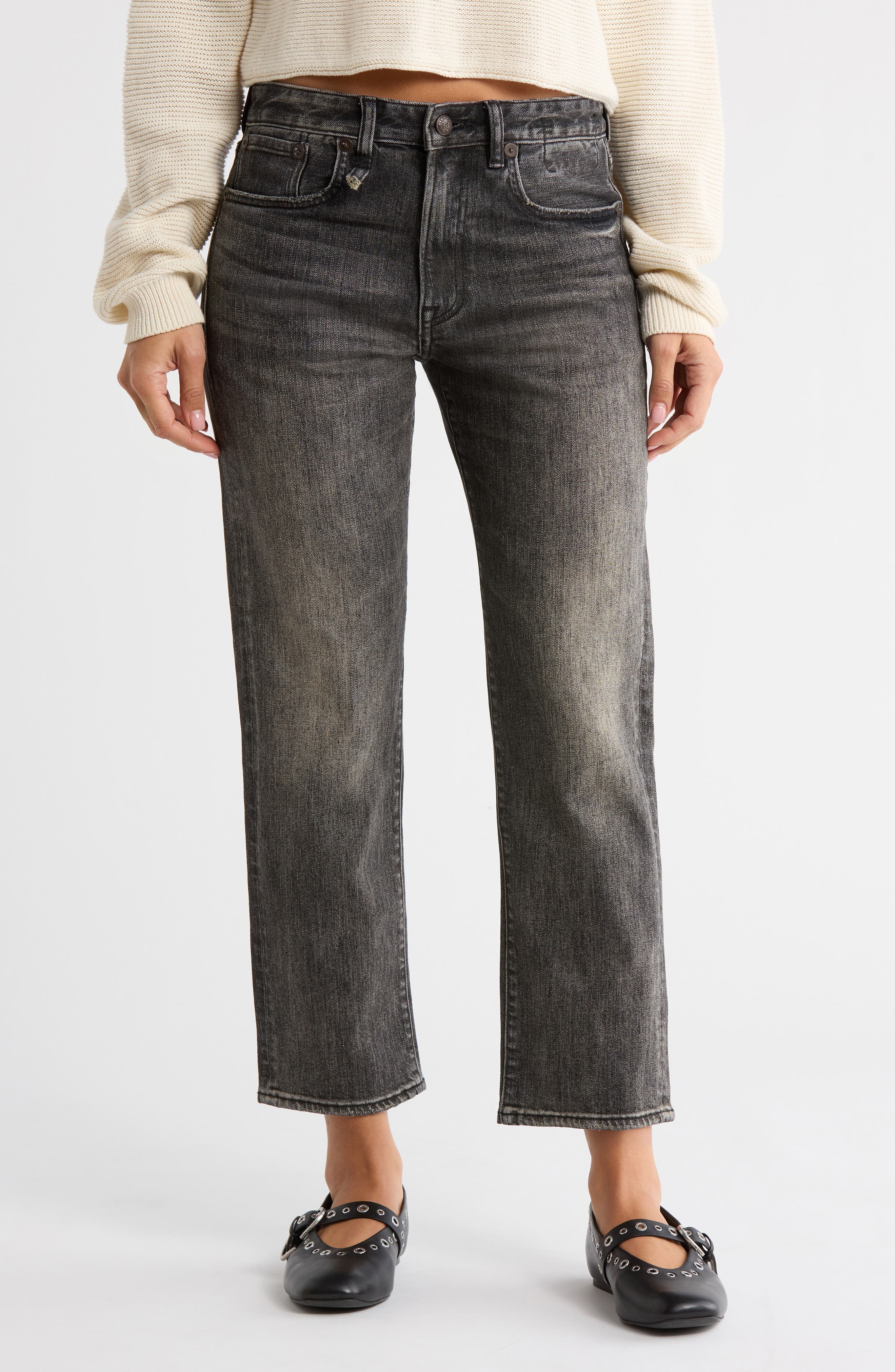 R13 Romeo Straight Leg Jeans