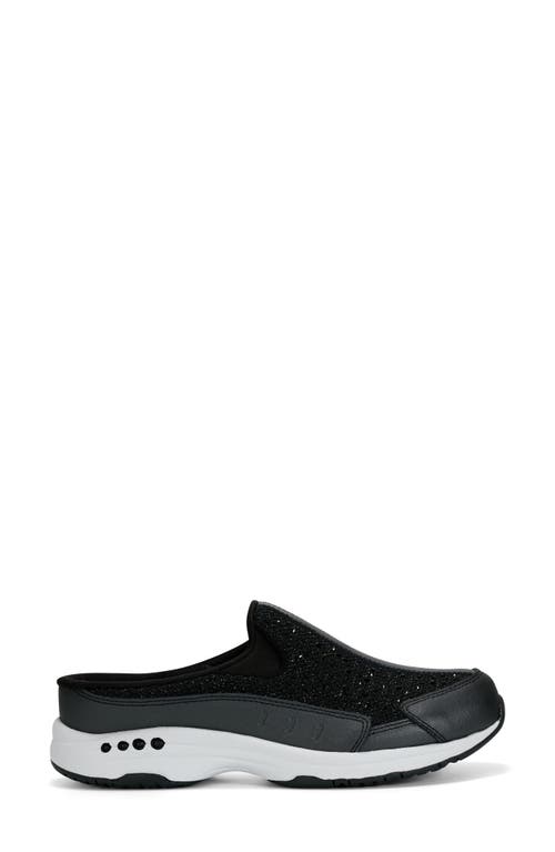 Easy Spirit Travel Sparkle Clog In Black