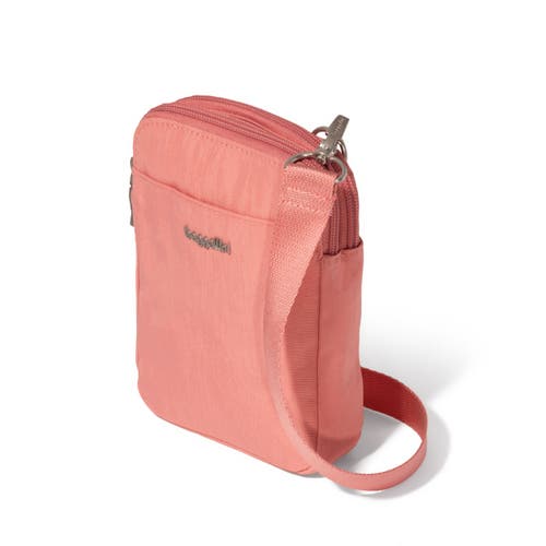 Baggallini Modern Take Two Rfid Crossbody Bag In Terracotta