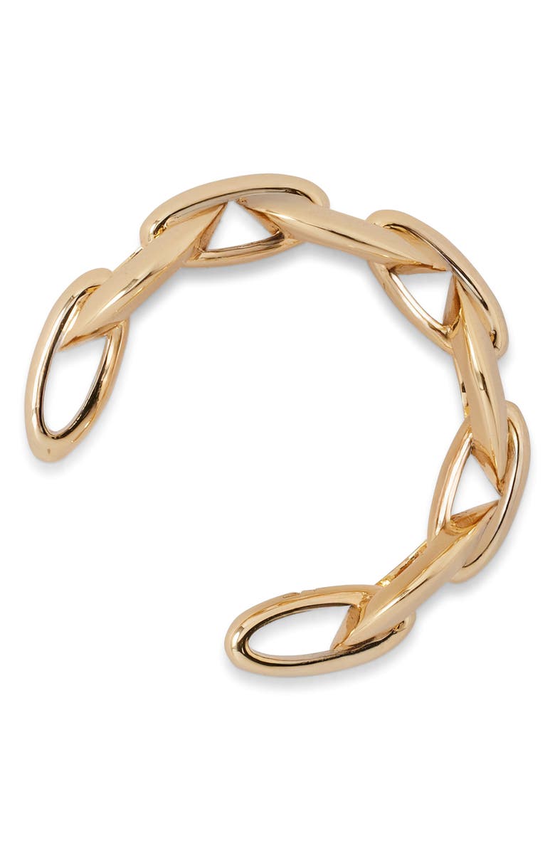 Jennifer Fisher Link Ear Cuff, Alternate, color, Yellow Gold