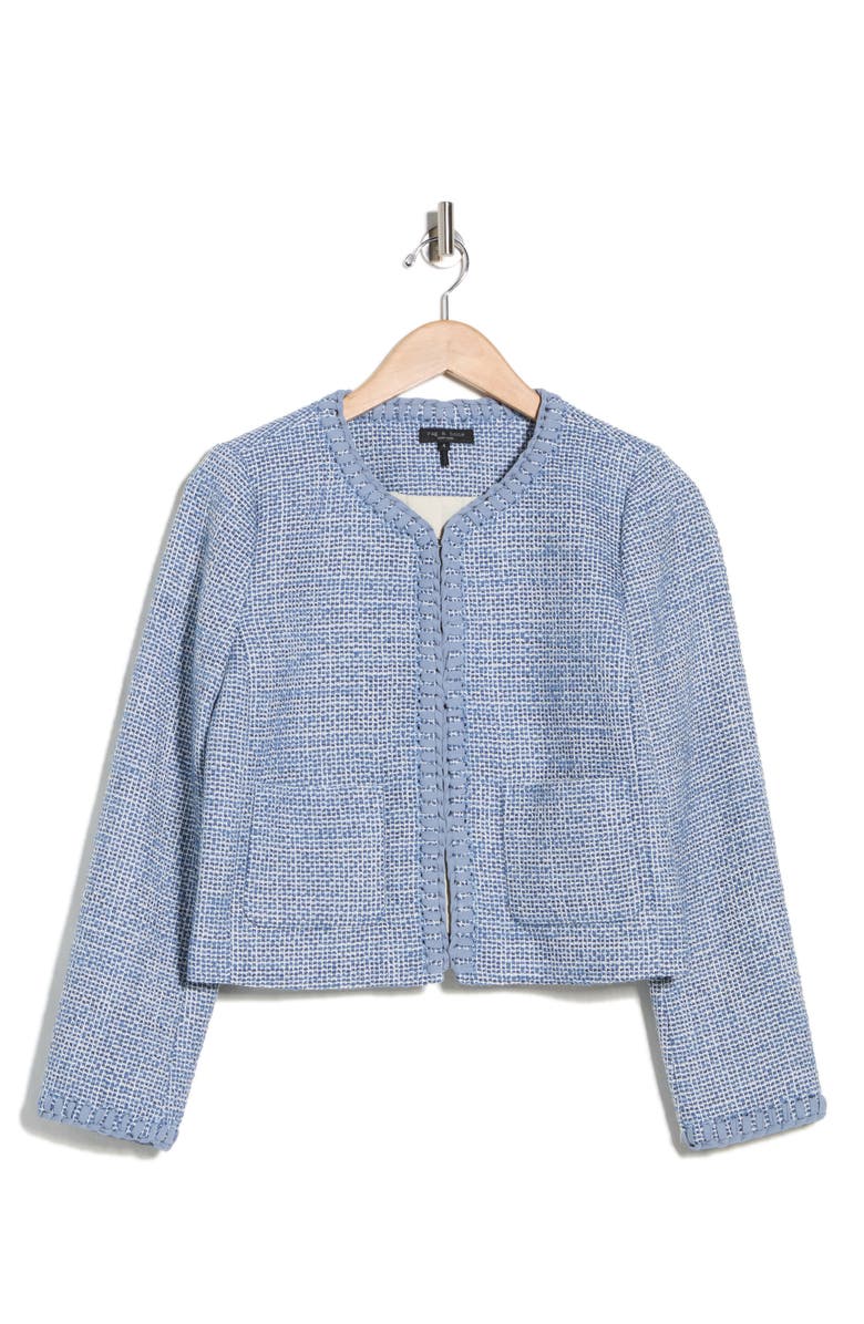 rag & bone Chloe Tweed Blazer, Main, color, Blue Multi