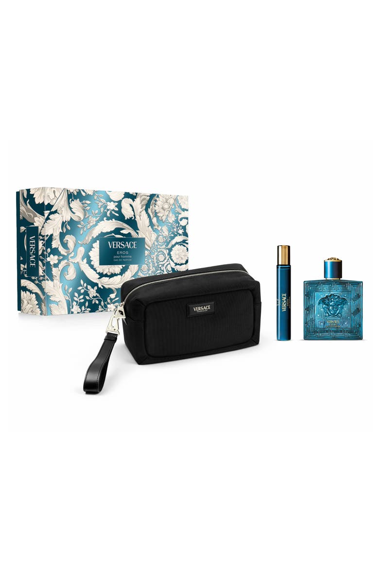 Versace Eros Eau de Parfum Gift Set $206 Value, Main, color,