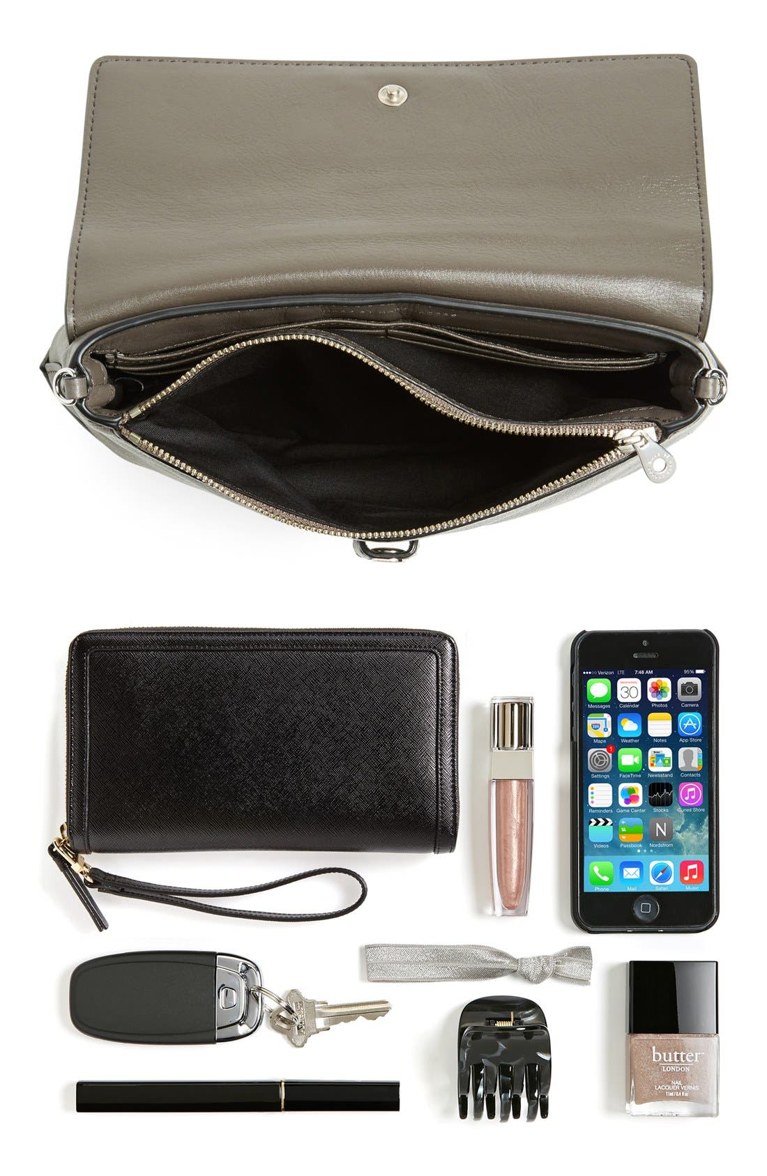 MARC BY MARC JACOBS 'New Too Hot To Handle' Satchel, Alternate, color, FADED ALUMINUM