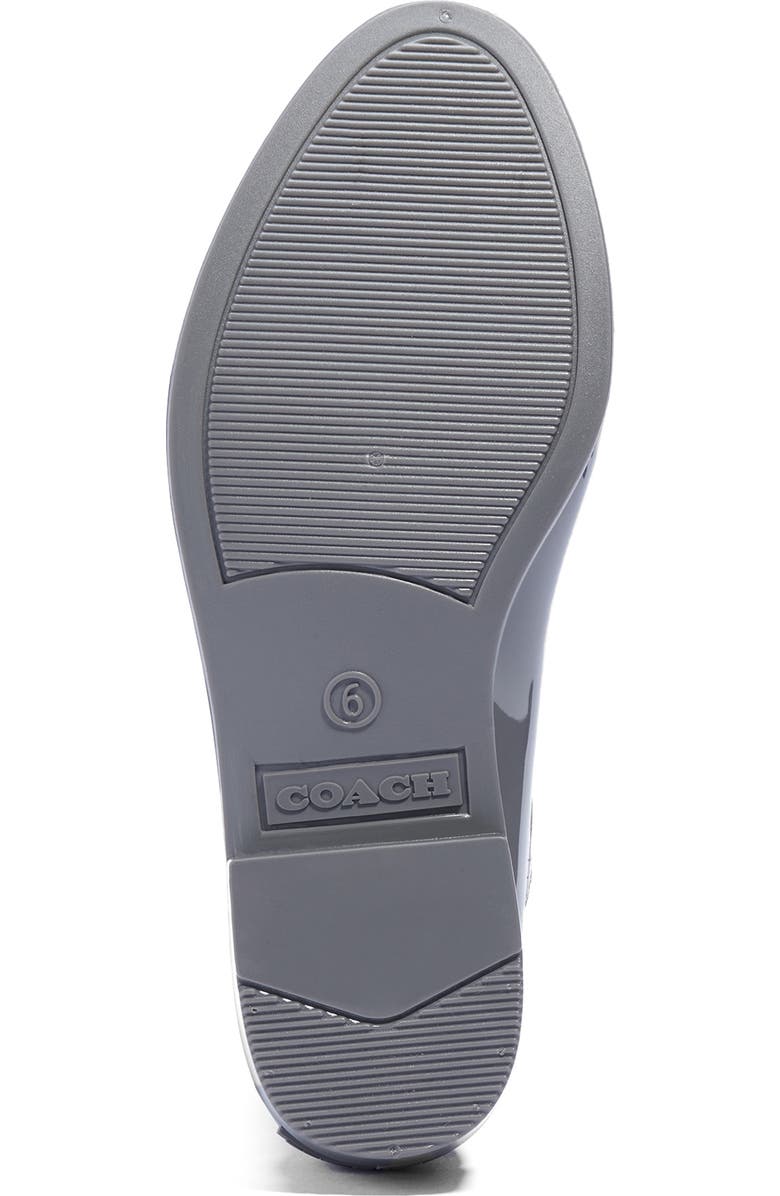 COACH Rivington Waterproof Chelsea Rain Boot, Alternate, color,