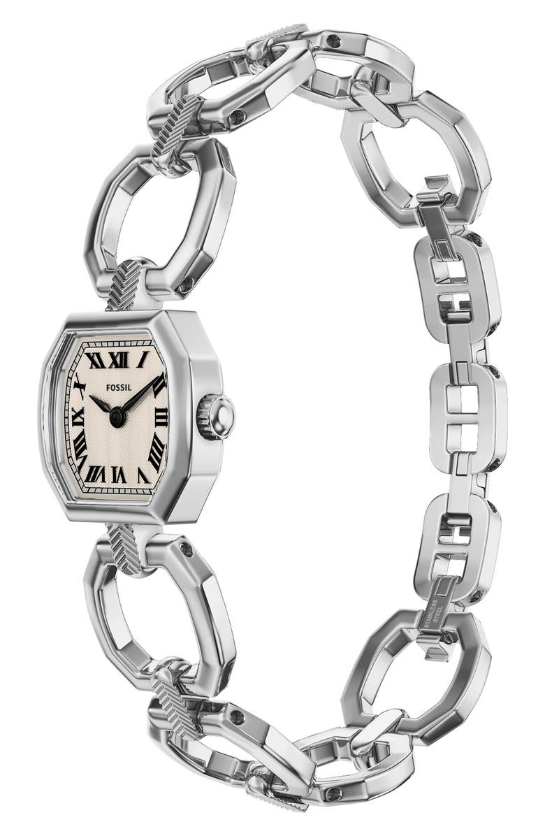 Fossil Harlow Mini Chain Link Bracelet Watch, 20mm, Alternate, color, 
