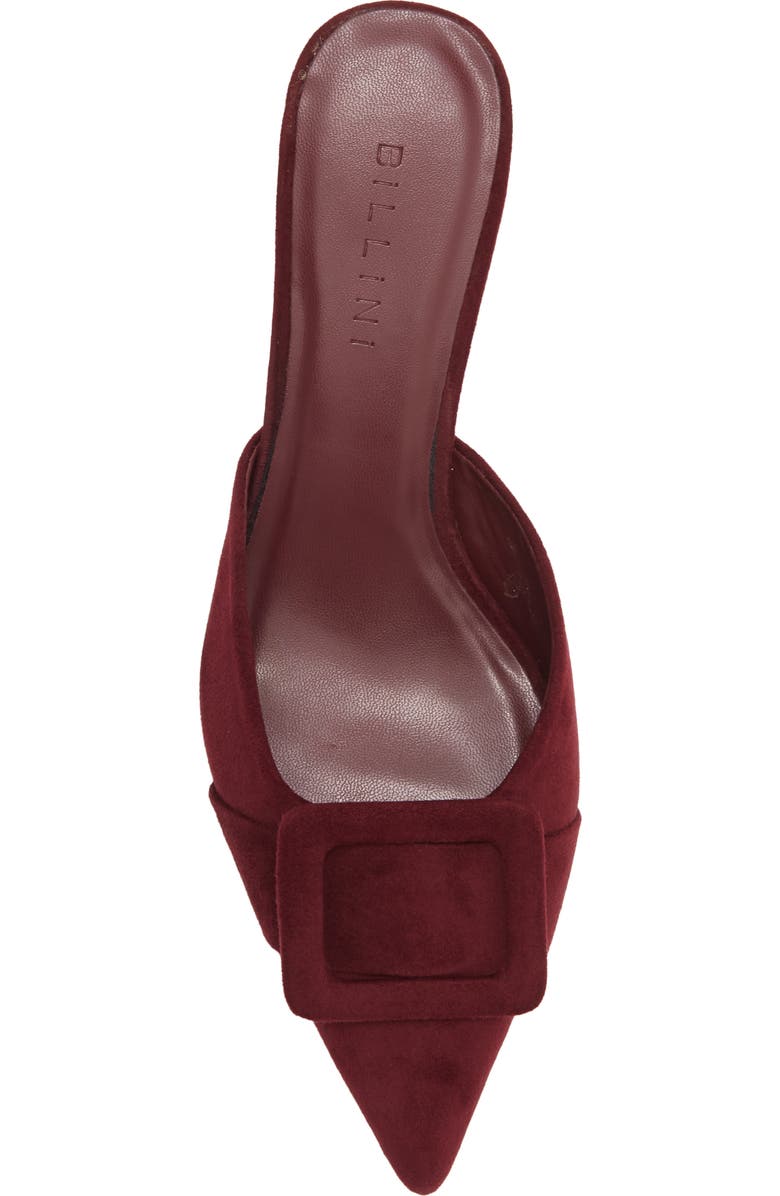 Billini Yorkie Kitten Heel Pump, Alternate, color, Dark Cherry Suede