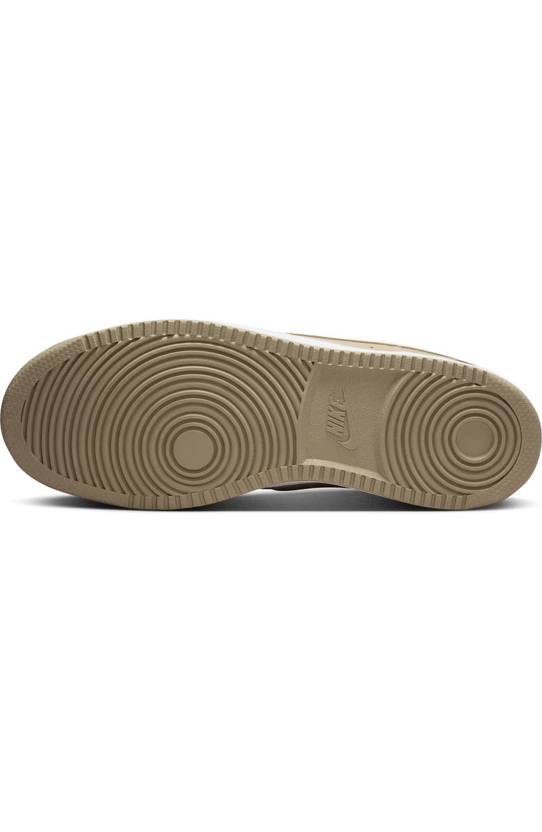 Nike Court Vision Low Sneaker, Alternate, color, Khaki/ Sanddrift/ White