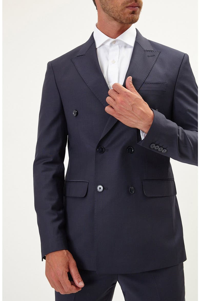 Double Breasted Suit, Alternate, color, MIDNIGHT BLUE