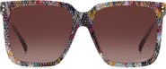 Missoni 60mm Gradient Square Sunglasses