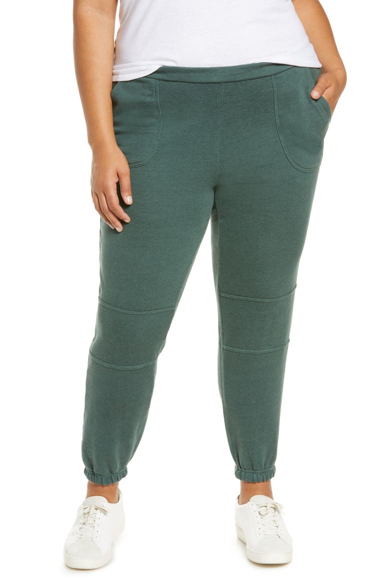 French Terry Joggers, Main, color, ASPEN