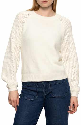 Sanctuary Cozy Moment Pointelle Sleeve Detail Sweater