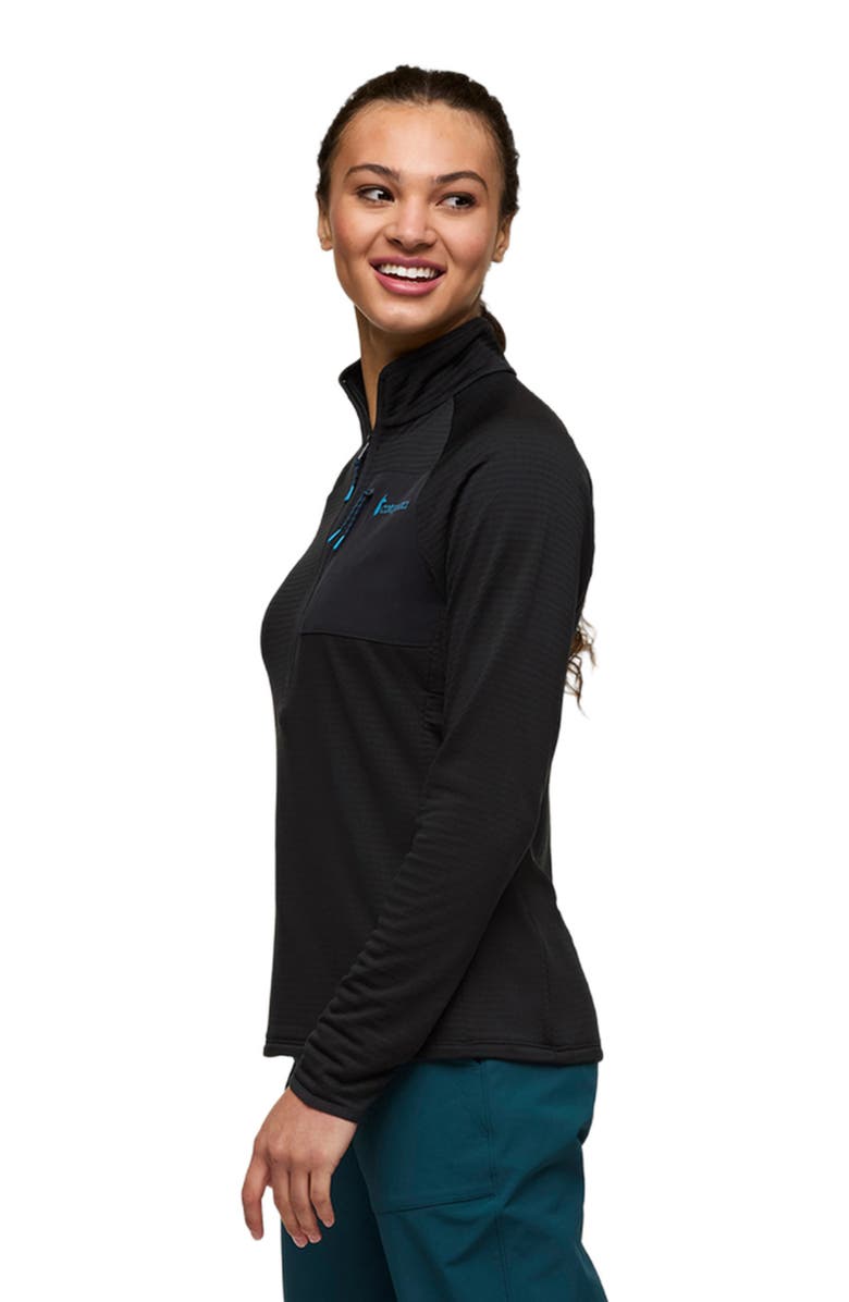 Cotopaxi Otero Fleece Half-Zip Pullover - Women's, Alternate, color, Cotopaxi Black
