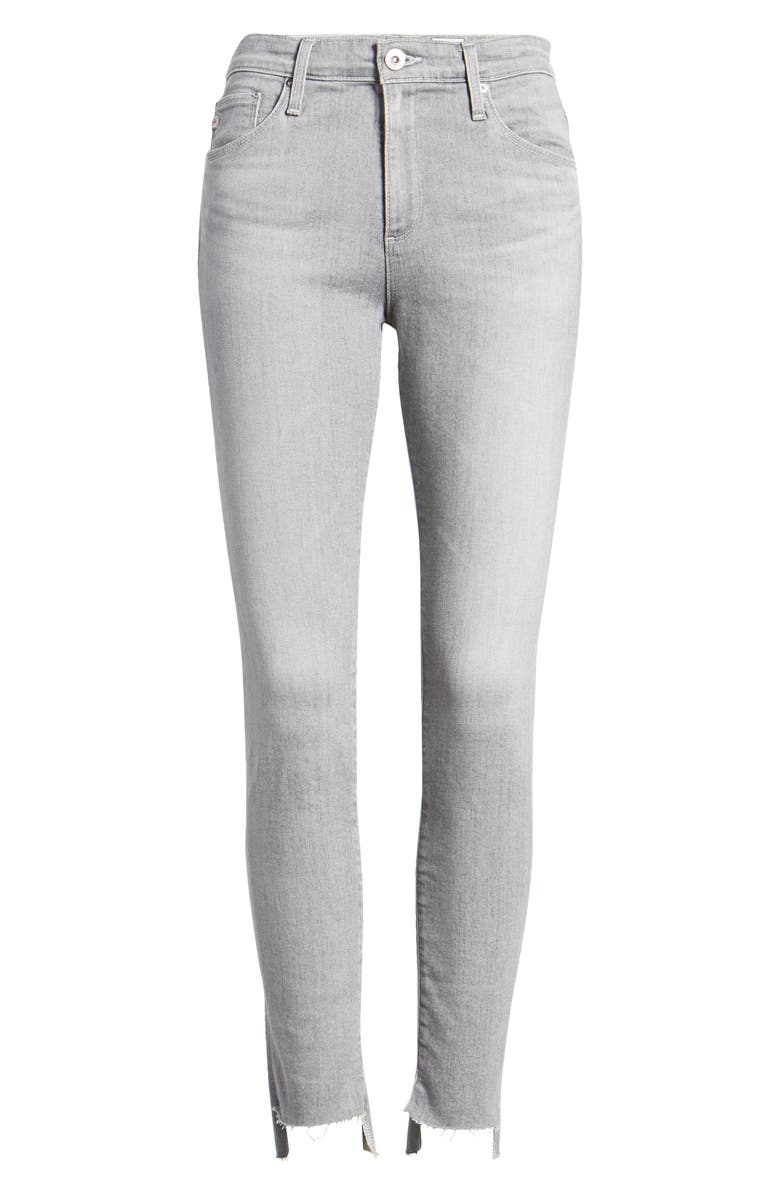 AG The Farrah High Waist Ankle Skinny Jeans, Alternate, color,