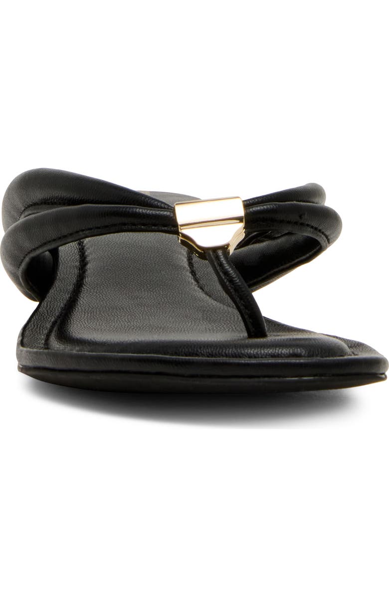 Anne Klein Bari Wedge Sandal, Alternate, color, Black