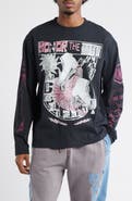 HONOR THE GIFT Night Skate Long Sleeve Cotton Graphic T-Shirt