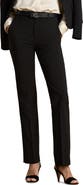 Lauren Ralph Lauren Stretch Wool Crepe Straight Pants