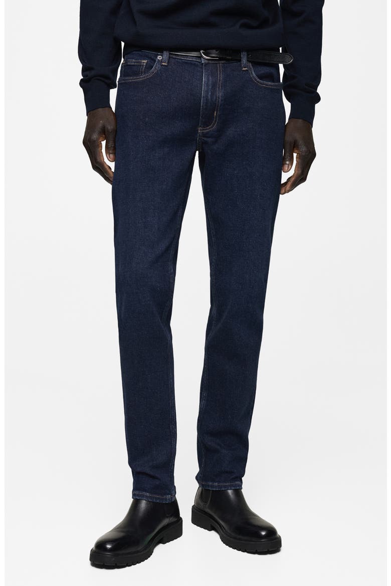 Jan Slim Tapered Leg Jeans, Main, color, OPEN BLUE