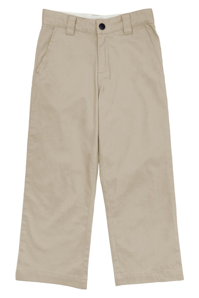 Kids' On Repeat Stretch Cotton Chinos, Main, color, KHAKI