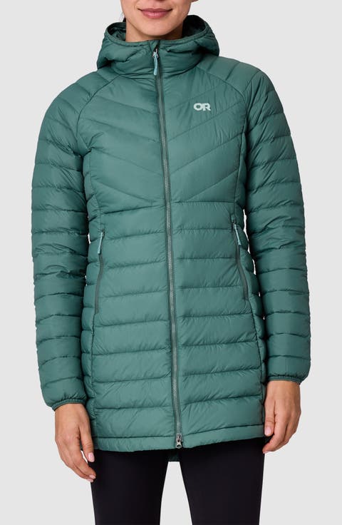 Transcendent Water Resistant 800 Fill Power Down Coat