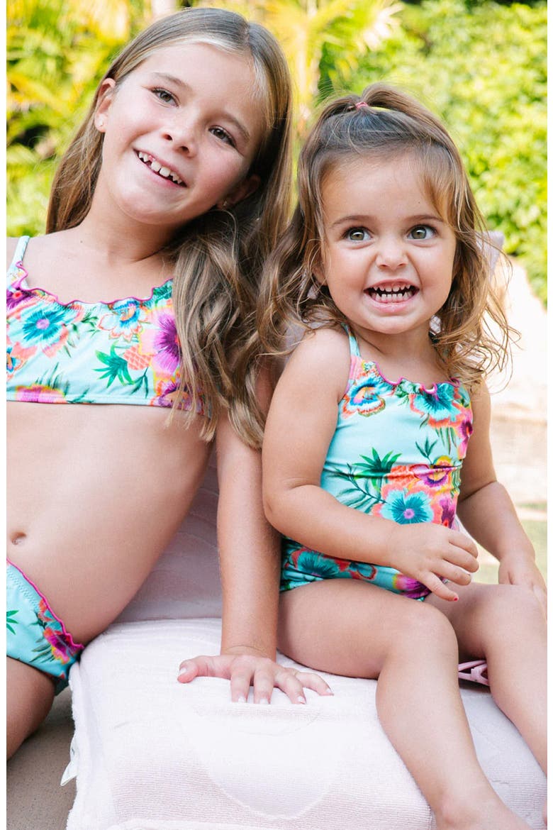 Kids' Junie Two-Piece Swimsuit, Alternate, color, SOLANA