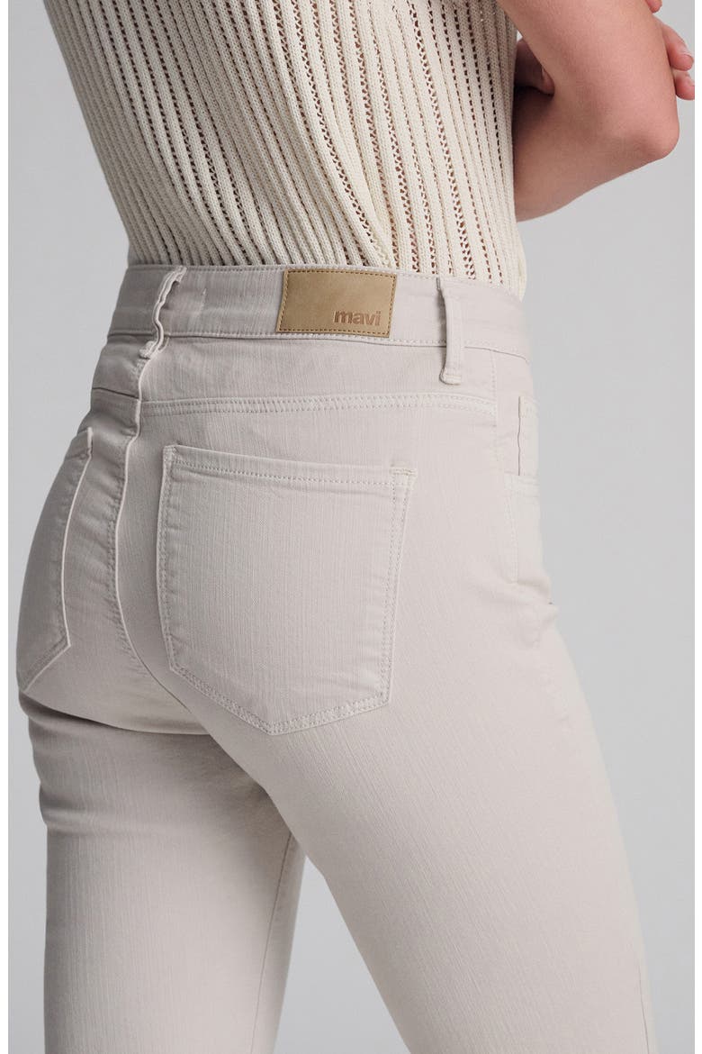 Anika High Waist Crop Flare Jeans, Alternate, color, FROST FLEX BLUE