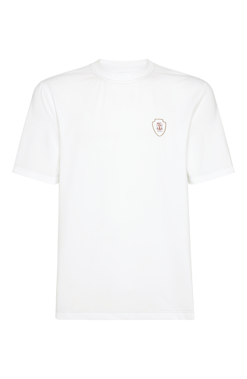 Brunello Cucinelli Layered-details T-shirt In White